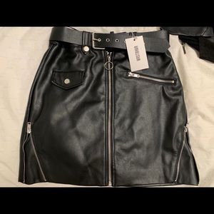 Genuine Leather Skirt *Brand New*